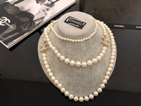 chanel pearl watch replica|chanel copy necklace.